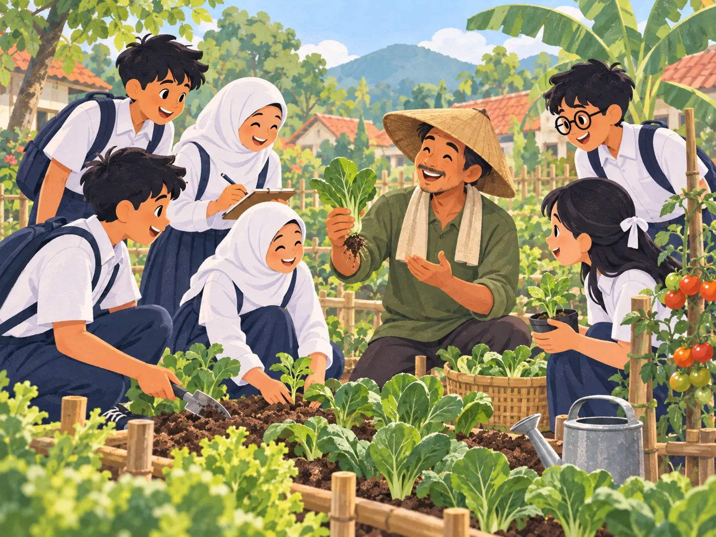 Illustration of community learning