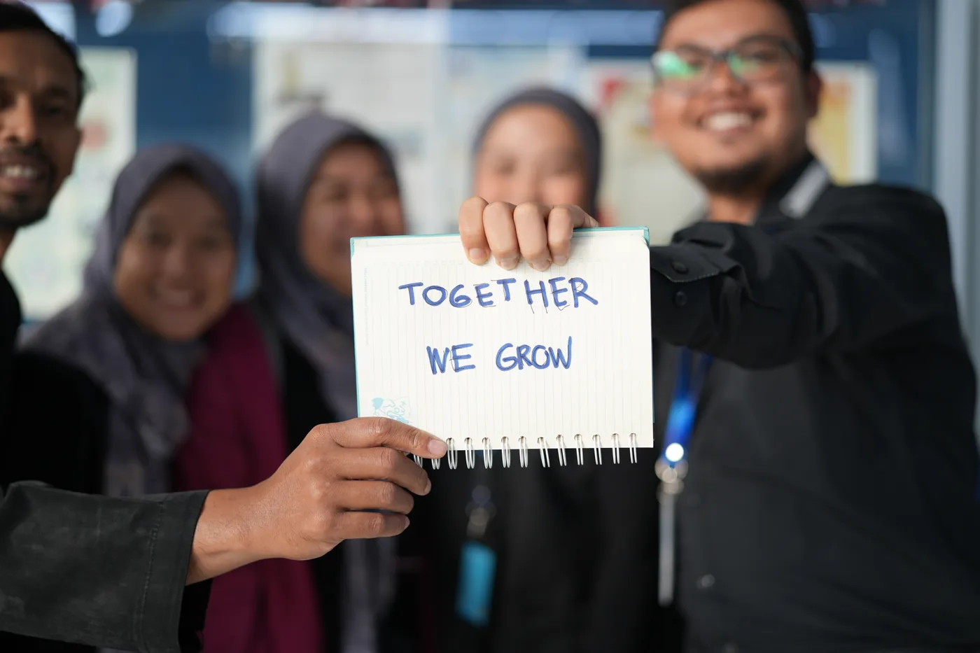 Spirit of togetherness and school collaboration 'Together We Grow'